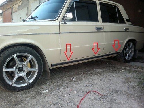 Schwellenleiste stück lada - 2,