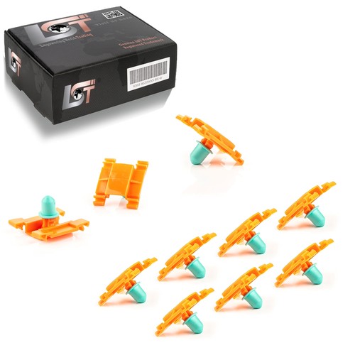 10x zierleisten klammern - 10x,