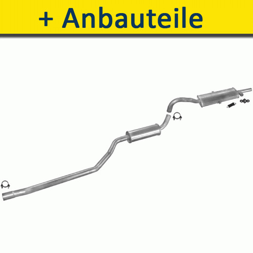 Schalldämpferanlage mit